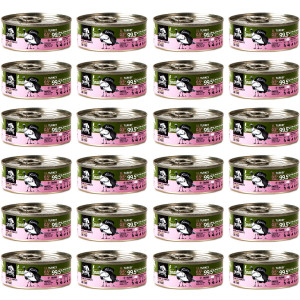 3COTY Turkey with chlorella Sterilised and overweight cats - mokré krmivo pro kočky - 24x80g
