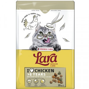 VERSELE-LAGA Lara Senior Chicken - suché krmivo pro kočky - 1,9kg