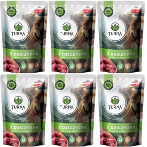 TURNA se zvěřinou – mokré krmivo pro psy – 6x500g