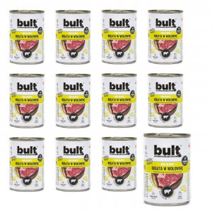 BULT Rich in beef - Mokré krmivo pro psy - 12x800 g