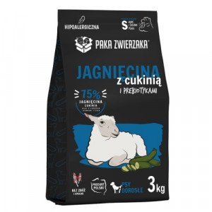 PAKA ZWIERZAKA Lamb with zucchini S - suché krmivo pro psy - 3kg