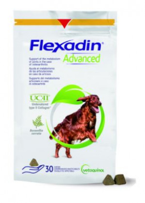 Vetoquinol Flexadin Advanced - kousnutí pro psy - 30 tablet