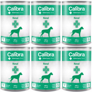 CALIBRA Veterinary Diets Renal Kuře - mokré krmivo pro psy - 6x400g