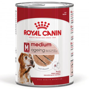 ROYAL CANIN Medium Ageing Loaf - vlhké krmivo pro psy - 410g