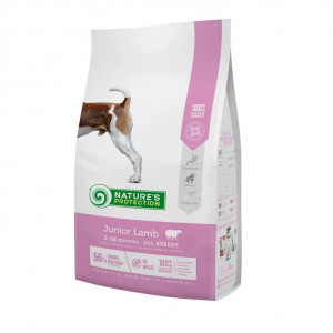 NATURE'S PROTECTION Junior Lamb - suché krmivo pro psy - 7,5kg