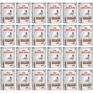 ROYAL CANIN Veterinary Diet Canine Gastrointestinal Low Fat – mokré krmivo pro psy – 24×420 g