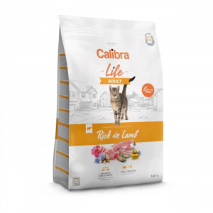 CALIBRA Cat Life Adult Lamb - suché krmivo pro kočky - 1,5kg