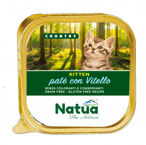 NATUA Country Kitten Veal - mokré krmivo pro kočky - 100g