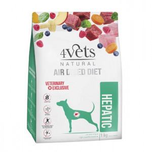 4VETS Natural Hepatic - suché krmivo pro psy - 1kg
