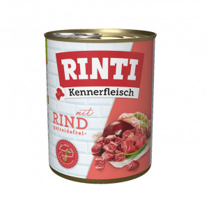 RINTI Kennerfleisch Beef - vlhké krmivo pro psy - 800g