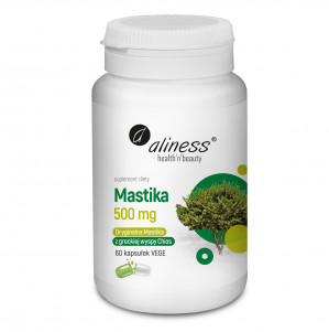 ALINESS Mastika powdered resin Pistacia lentiscus 500 mg – doplněk stravy – 60 kapslí
