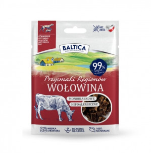 BALTICA Przysmaki regionów Monoprotein Beef - pamlsek pro psa - 30g
