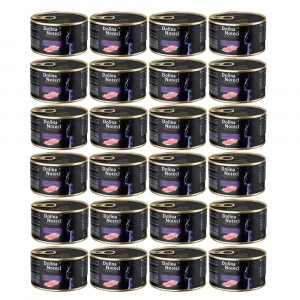 DOLINA NOTECI Premium mokré krmivo pro kočky bohaté na králíky - 24x185g