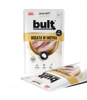 BULT Mleté maso bohaté na krůtí maso - vlhké krmivo pro psy - 100g