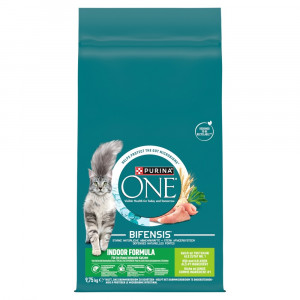 PURINA One Indoor Formula - suché krmivo pro kočky - 9,75kg
