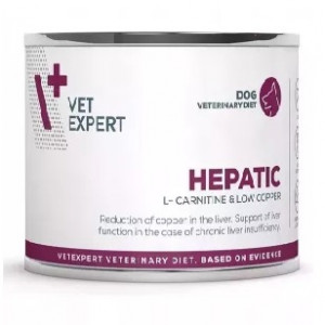 VET EXPERT Hepatic Chicken - vlhké krmivo pro psy - 200g