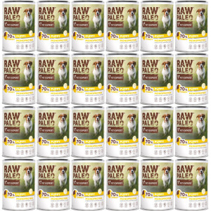 VETEXPERT Raw Paleo Puppy Mono Krůta - vlhké krmivo pro štěňata - 24x400g