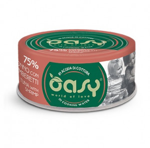 OASY More Love Tuna with shrimp - mokré krmivo pro kočky - 70g