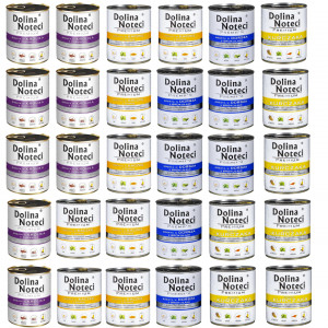 DOLINA NOTECI Premium MIX 4 PŘÍCHUTÍ - mokré krmivo pro psy - 30x800g