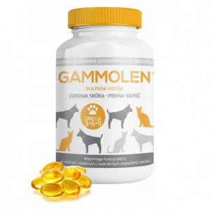 GAMMOLEN Healthy skin, beautiful coat - doplňky stravy pro psa a kočku – 150 ks