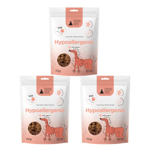 PEPE Vet Hypoallergenic Insect - pamlsek pro psy - 3x70 g