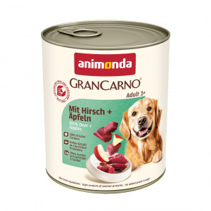 ANIMONDA GranCarno Adult Deer and apple - mokré krmivo pro psy - 800g
