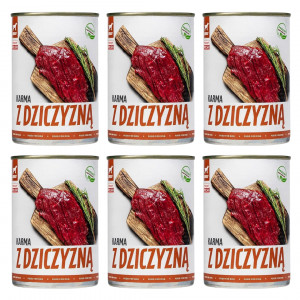 TUF TUF Game Food - vlhké krmivo pro psy - 6x800g