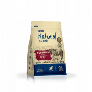 NATURAL Hovězí maso s jehněčím masem Mini - suché krmivo pro psy - 830g