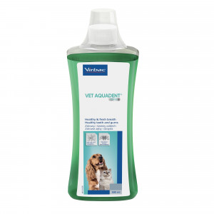 VIRBAC Vet Aquadent FR3SH - roztok pro hygienu dutiny ústní u psů a koček – 500ml
