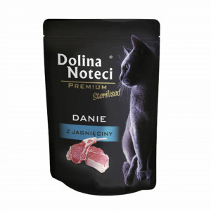 DOLINA NOTECI Premium Sterilised Lamb - mokré krmivo pro kočky - 85g