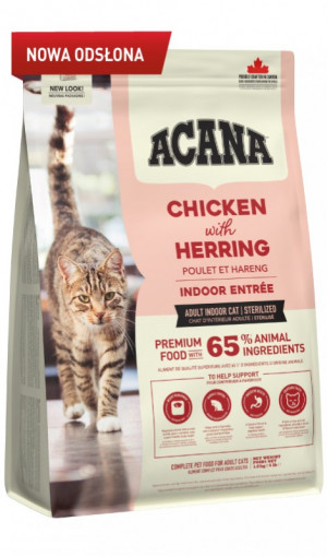 ACANA Indoor Entrée - suché krmivo pro kočky - 1,8kg