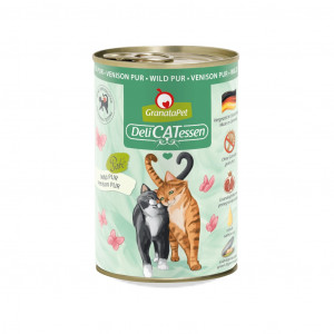 GRANATAPET DeliCATessen Venison - mokré krmivo pro kočky - 400g