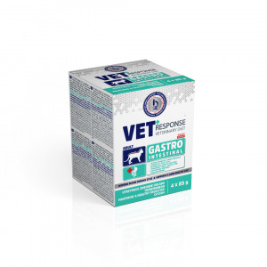 VET RESPONSE Gastrointestinal - mokré krmivo pro kočky - 4x85g