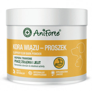 ANIFORTE Slippery elm bark - doplňky stravy pro psy a kočky - 100g