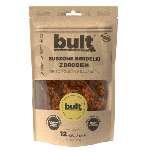 BULT Dried poultry sausages - pamlsek pro psa - 12