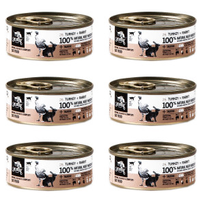 3COTY Turkey with rabbit - mokré krmivo pro kočky - 6x80g