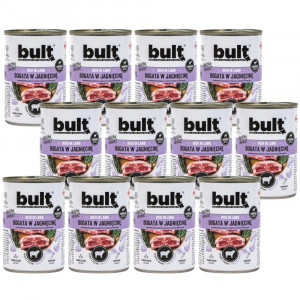 BULT Rich in lamb - Mokré krmivo pro psy - 12x400 g