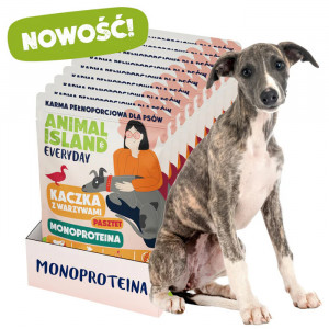 ANIMAL ISLAND Everyday Monoprotein Duck - mokré krmivo pro psy - 9x300g