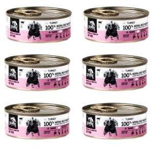 3COTY Turkey - mokré krmivo pro kočky - 6x80g