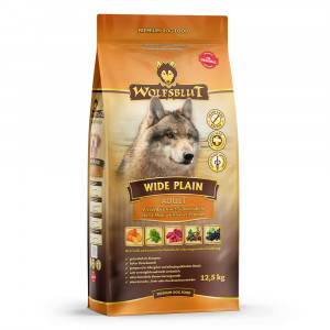 WOLFSBLUT Wide Plain Horse - suché krmivo pro psy - 12,5kg