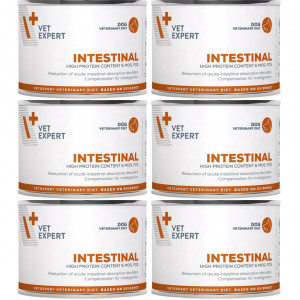 VETEXPERT Intestinal Mono Jehněčí - vlhké krmivo pro psy - 6x200g