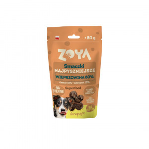 ZOYA Tasty choice Pork - pamlsek pro psa - 80g