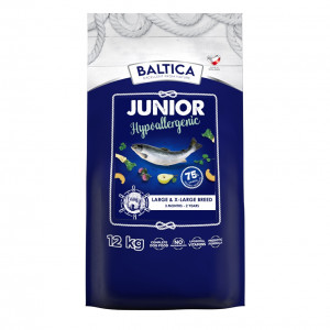BALTICA Excellent Hypoallergenic Junior L/XL Salmon - suché krmivo pro psy - 12kg