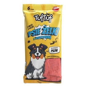 TUF TUF Dog gummies - pork stripes - pamlsek pro psa - 6