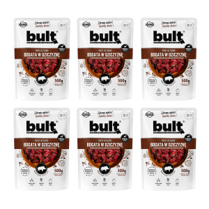 BULT Bohatá na zvěřinu – mokré krmivo pro psy – 6x500g