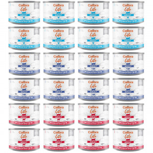 CALIBRA Cat Life Adult MIX - mokré krmivo pro kočky - 24x200g