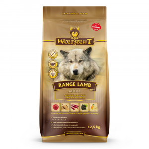 WOLFSBLUT Range Lamb Lamb with rice - suché krmivo pro psy - 12,5kg