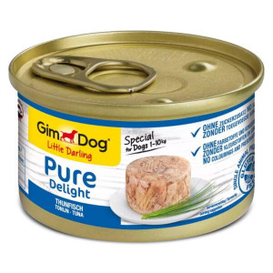 GIMDOG Little Darling Pure Delight Tuna Mono - vlhké krmivo pro psy - 85g