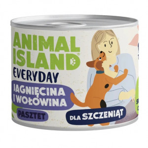 ANIMAL ISLAND Everyday Puppy Beef and lamb - vlhké krmivo pro psy - 185g