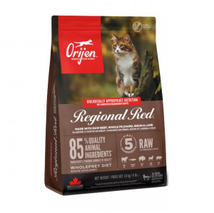 ORIJEN Regional Red Cat - suché krmivo pro kočky - 1,8kg